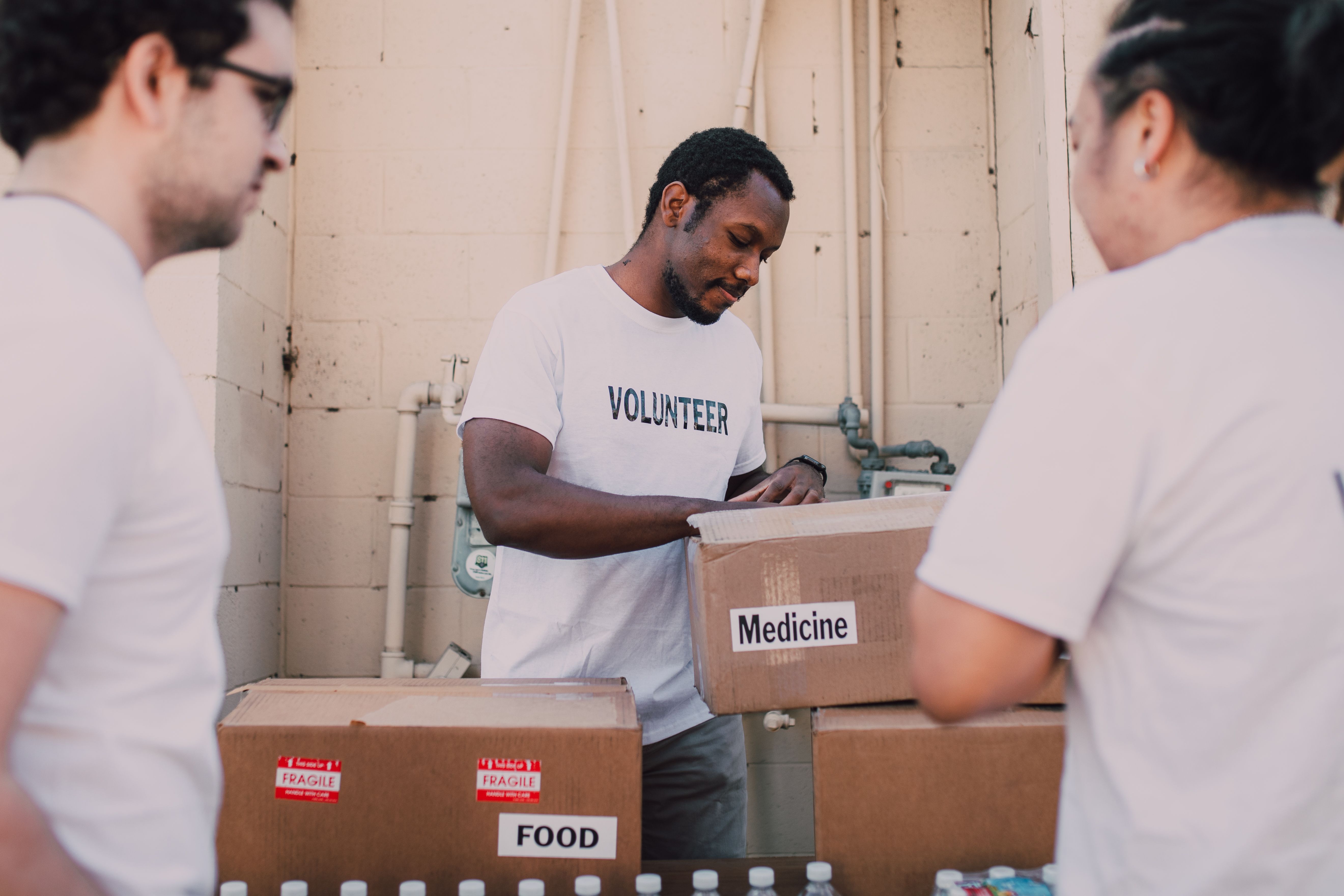 Volunteer Food Drive